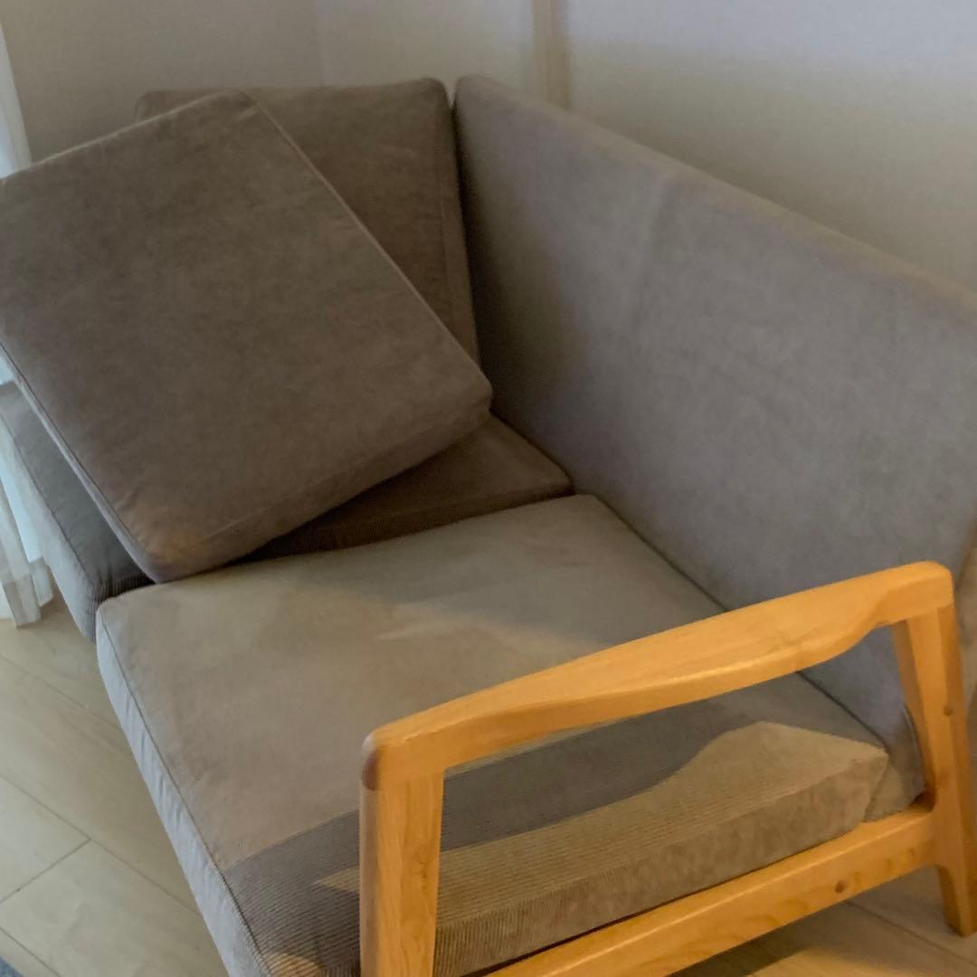 し*様 MOMO NATURAL MOSS SOFA 2P 130cm - メルカリ
