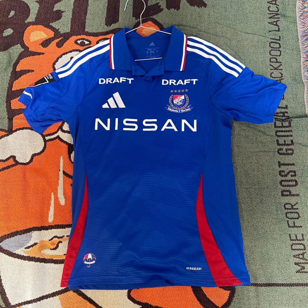 ド*ん様 横浜Fマリノス　2025ユニフォーム　遠野大弥 L adidas（アディダス） 横浜F・マリノス 2025 ホーム 半袖