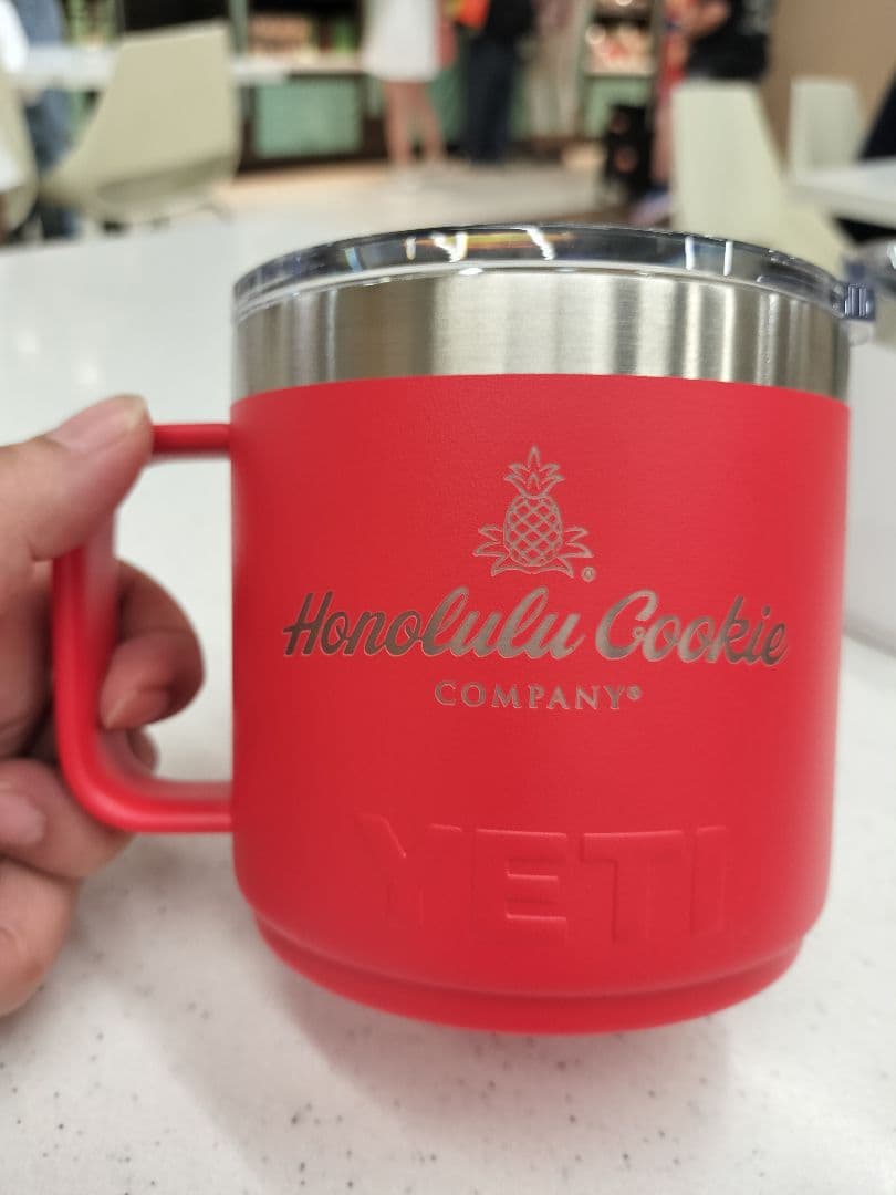 ☆新品未使用☆YETI×ホノルルクッキー マグカップ☆赤白セットで！限定