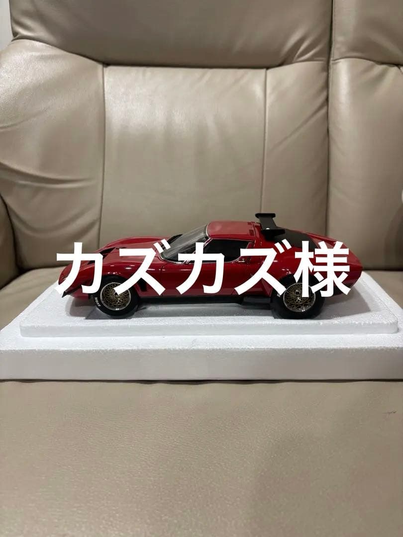 AUTOart 1/18 ランボロギーニ　ミウラ　SVR JOTA AUTOart 1/18 ランボルギーニ ミウラ SVR “イオタ” （レッド） 79171