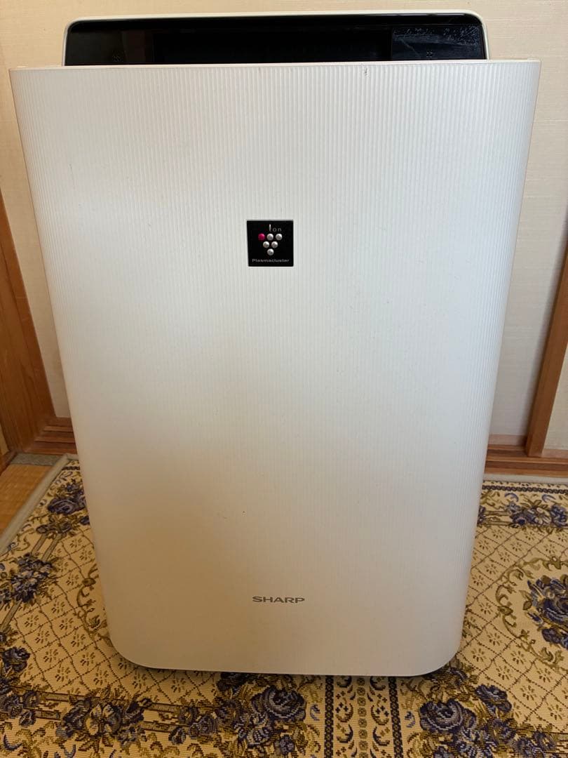 SHARP 縦型空気清浄機 2台セット　トシ様 SHARP（シャープ） KI-TD50-W 除加湿空気清浄機 ホワイト系 除湿空清