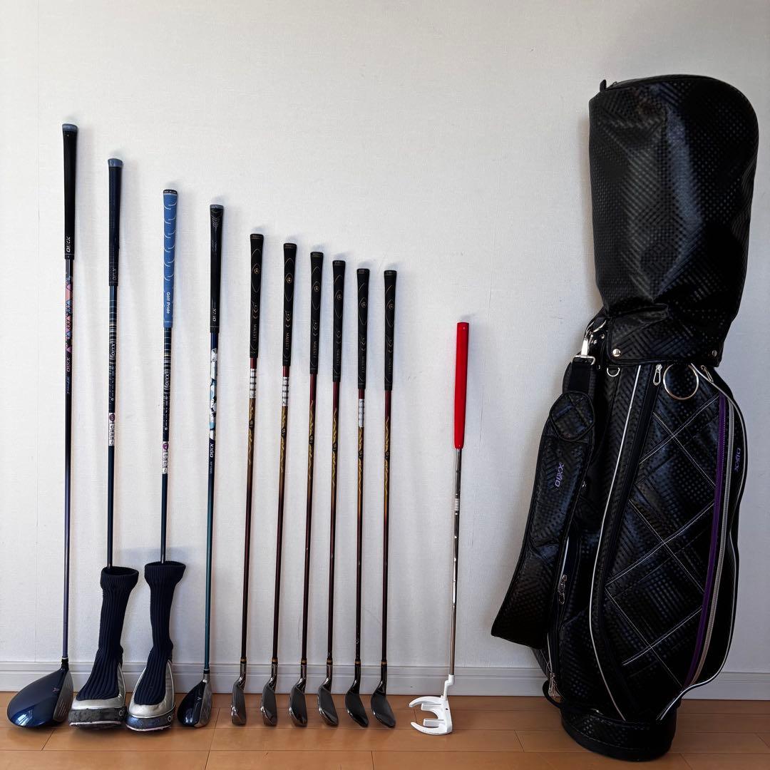 送料込レディースゴルフクラブセットXXIO12ゼクシオイレブンGGC-X143W 大人気 XXIO ゼクシオ レディース ゴルフクラブセット ドライバー 12