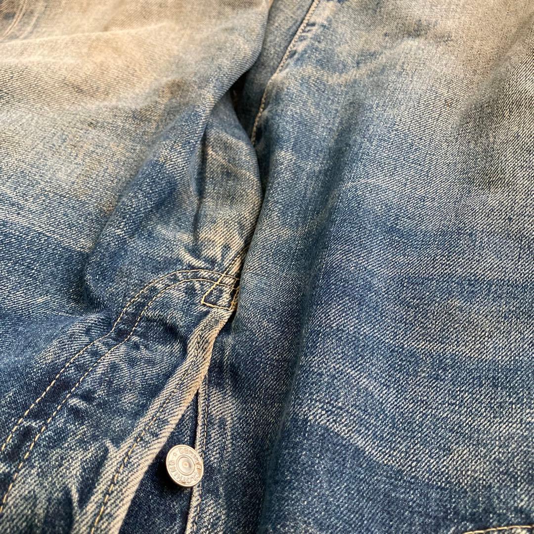 ✨希少】旧ドゥニーム 赤耳 デニム 色落ち抜群 ビンテージ - メルカリ