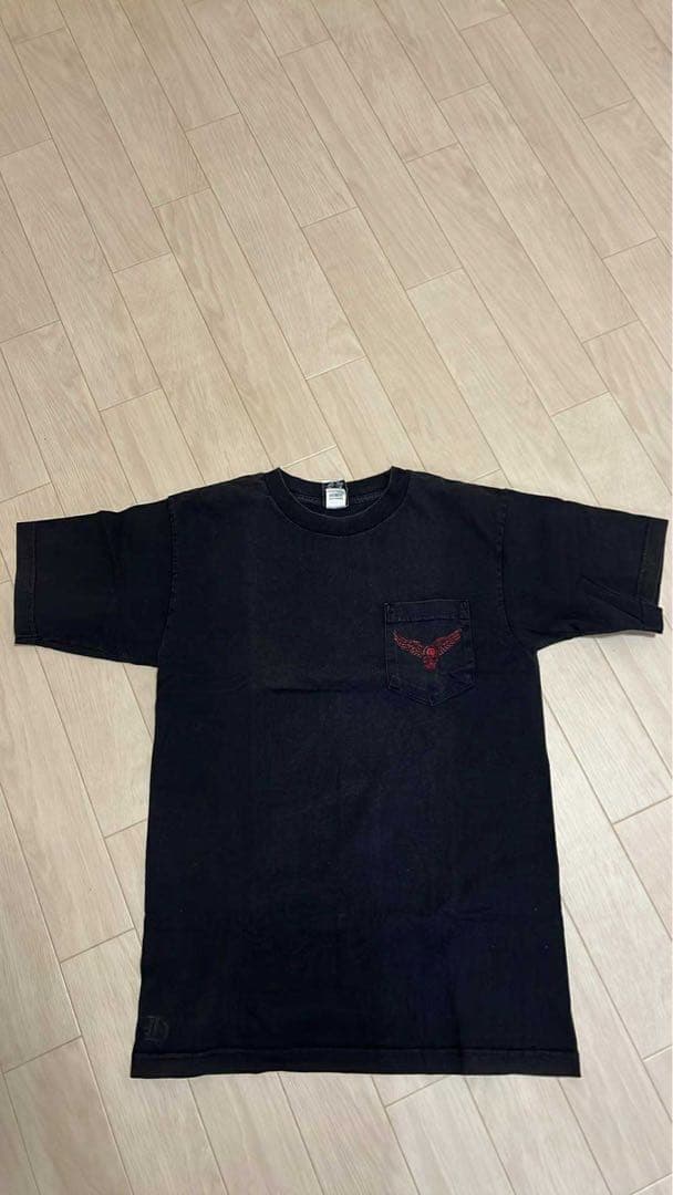 クロムハーツ T シャツ Mサイズ クロムハーツメンズハーフスリーブポケットTシャツCHクロス/ヘアリー