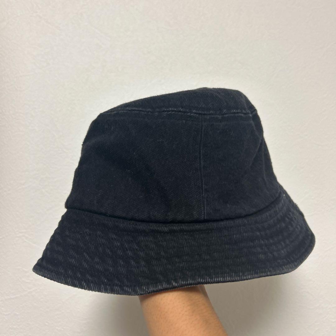 supreme バケットハット 黒 - メルカリ