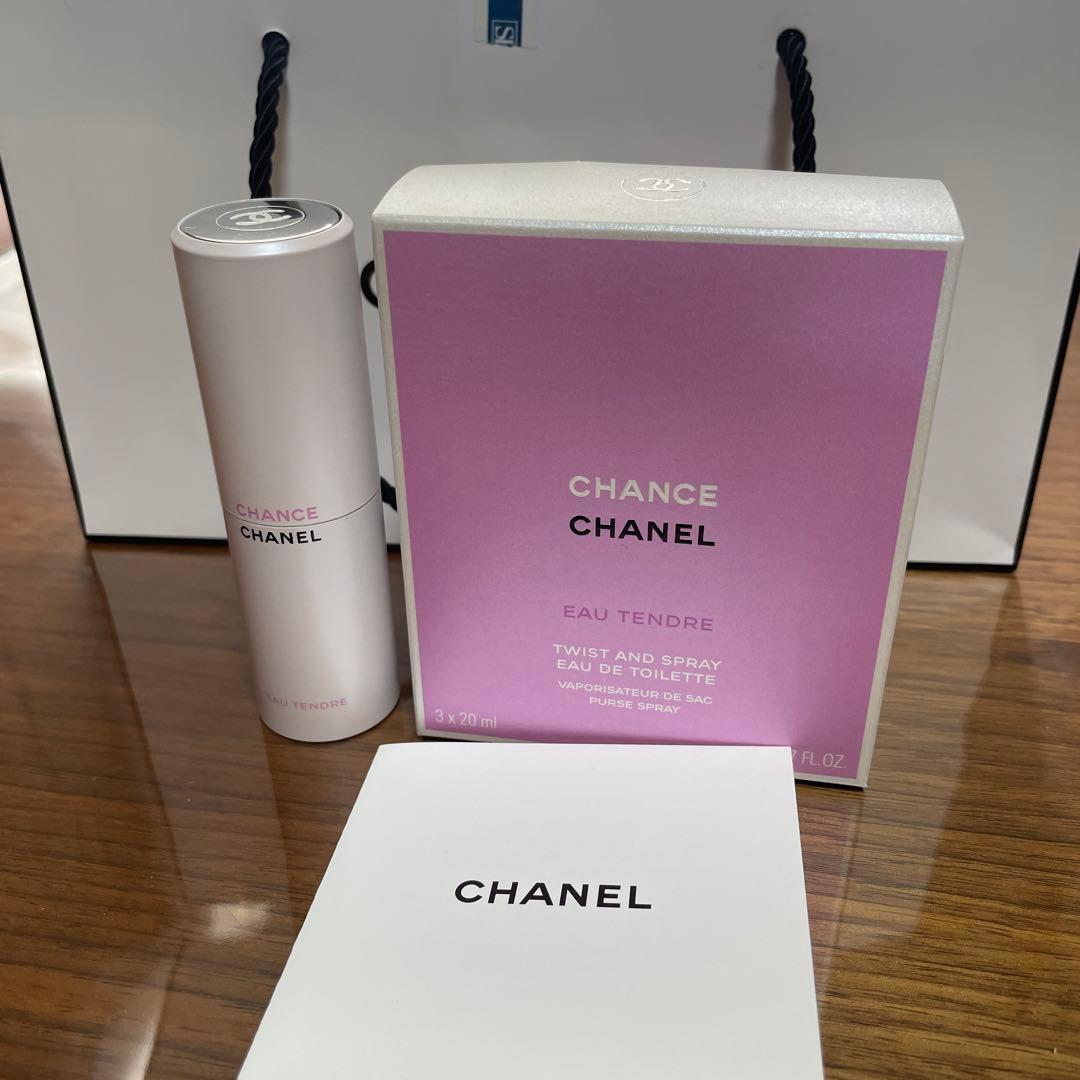CHANEL CHANCE Eau Tendre 本体＆詰め替え CHANEL Chance Eau Tendre Eau De Parfum Spray, Perfume for Women