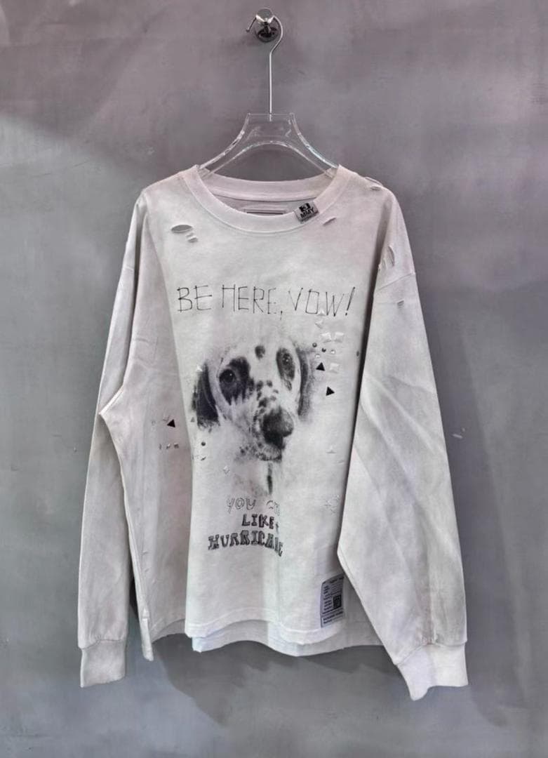 Maison Mihara Yasuhiro 長袖カットソー サイズL Maison MIHARA YASUHIRO ONLINE STORE（ミハラヤスヒロオンライン