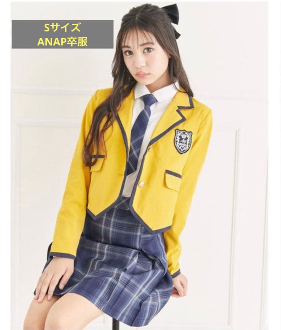 アナップガール卒服S size ANAP GiRL（アナップガール）の「刺繍入ライダースジャケット【卒服