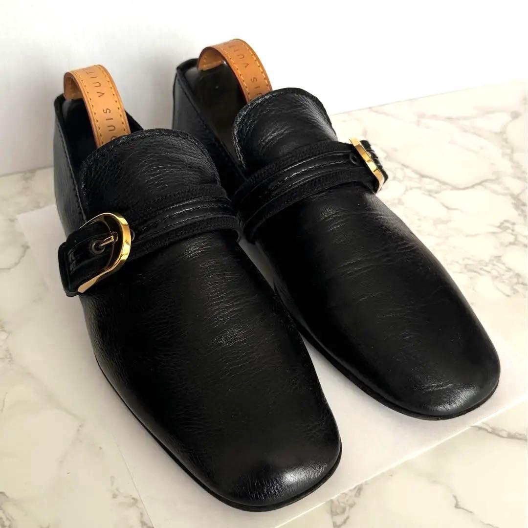 お値下げ！ルイビトン　革靴　size 8 (約27cm) LOUIS VUITTON - 革靴 ルイヴィトン (サイズ 8= 約26.5cm)の通販 by