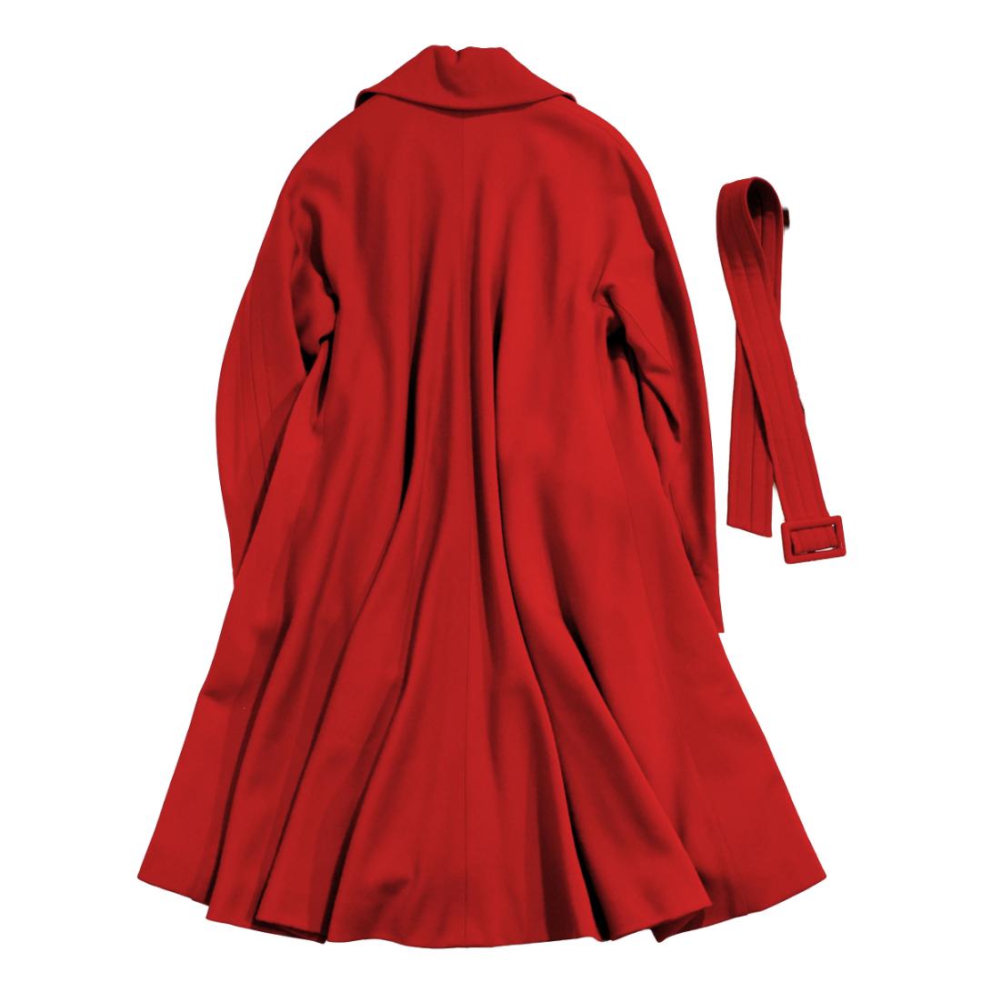 Vintage Hermes エルメス 金ボタン カシミヤ ロングコート 40 - メルカリ