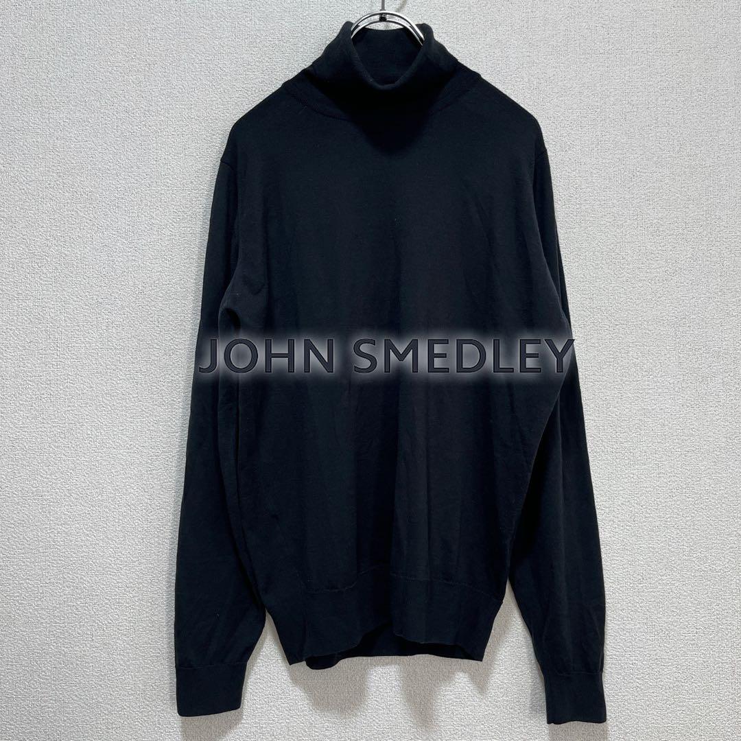 【未使用級】JOHN SMEDLEY ハイゲージ タートルネック セーター L JOHN SMEDLEY（ジョンスメドレー） ニットトップス CHERWELL STANDARD