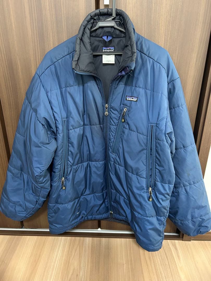 Patagonia（パタゴニア）ダウンジャケット L ネイビー　メンズ 中古・古着通販】Patagonia (パタゴニア) ダウンジャケット ネイビー