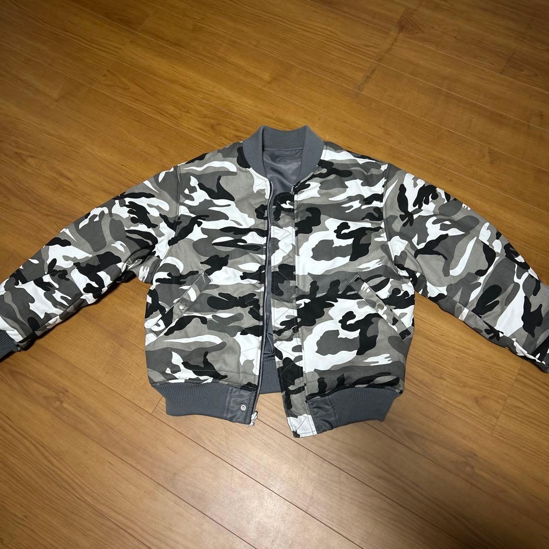 BELVET リバーシブル　MA-1 フライトジャケット Camo Reversible MA-1 Jacket – BELVET