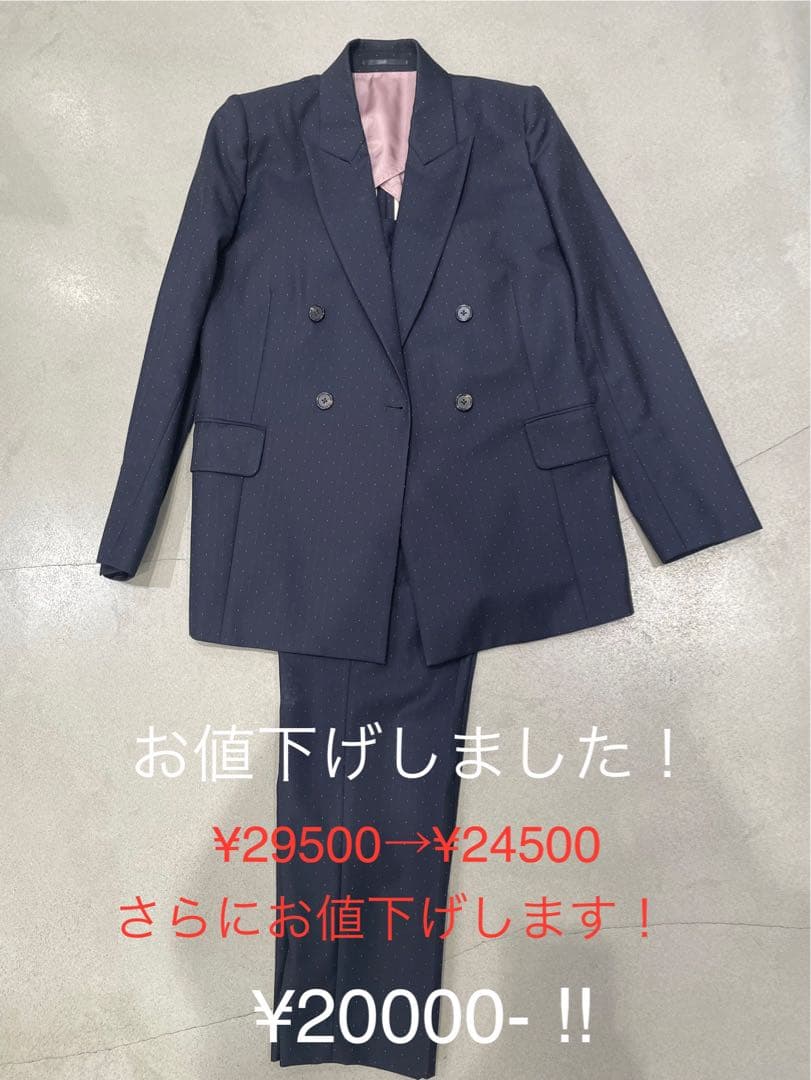 PaulSmithレディース　ドット柄スーツ jkt-15949_001.jpg