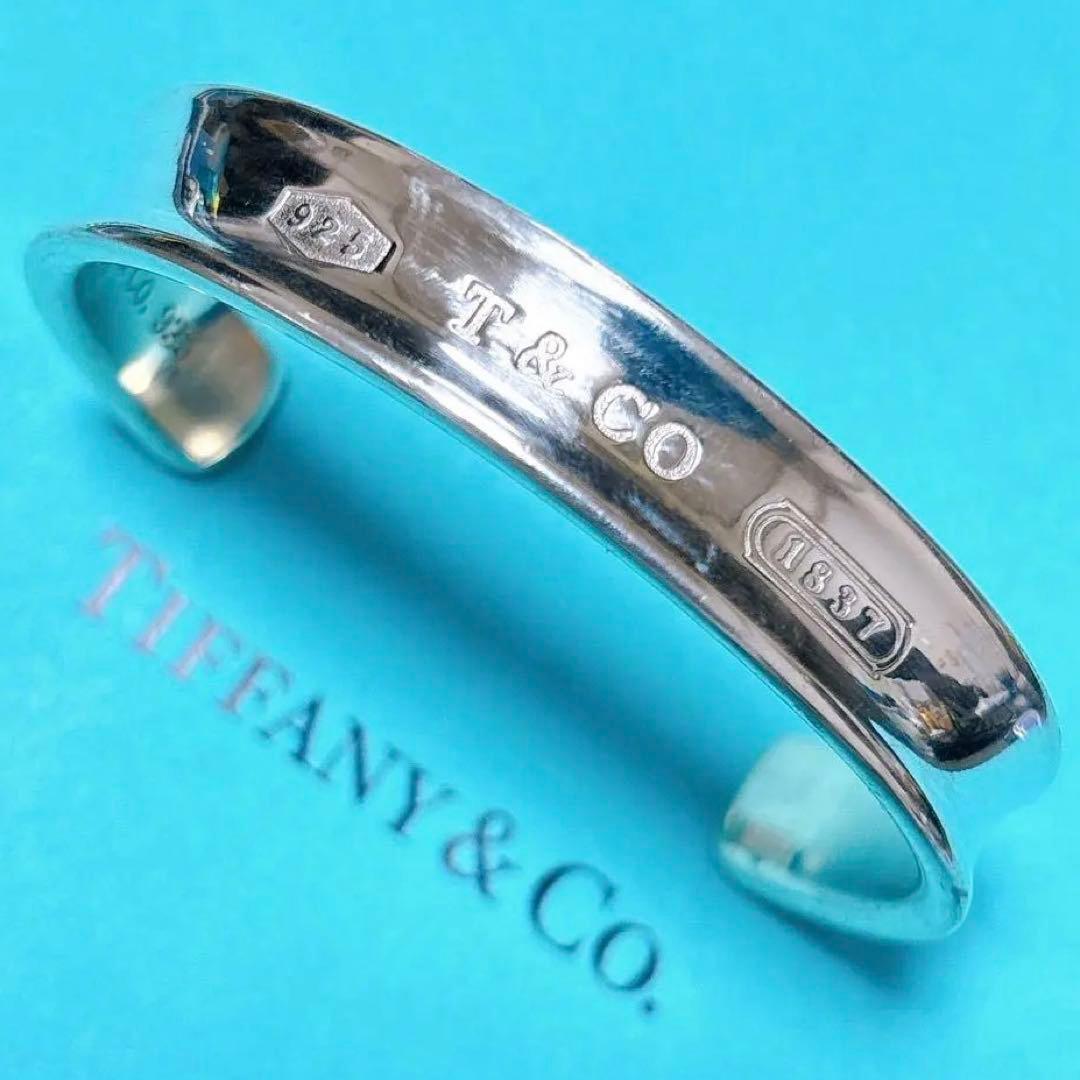 【美品】ティファニー ナロー カフ ワイド バングル ブレスレット SV925 fleur-kobeshop_612