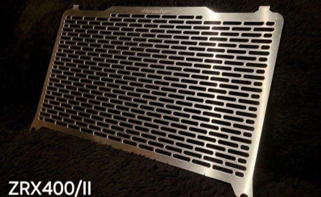 Hanasho ZRX400/II ラジエーターコアガード ステンレス材 楽天市場】Hanasho 花田商会 ラジエターコアガード ZRX400 ZRX400II