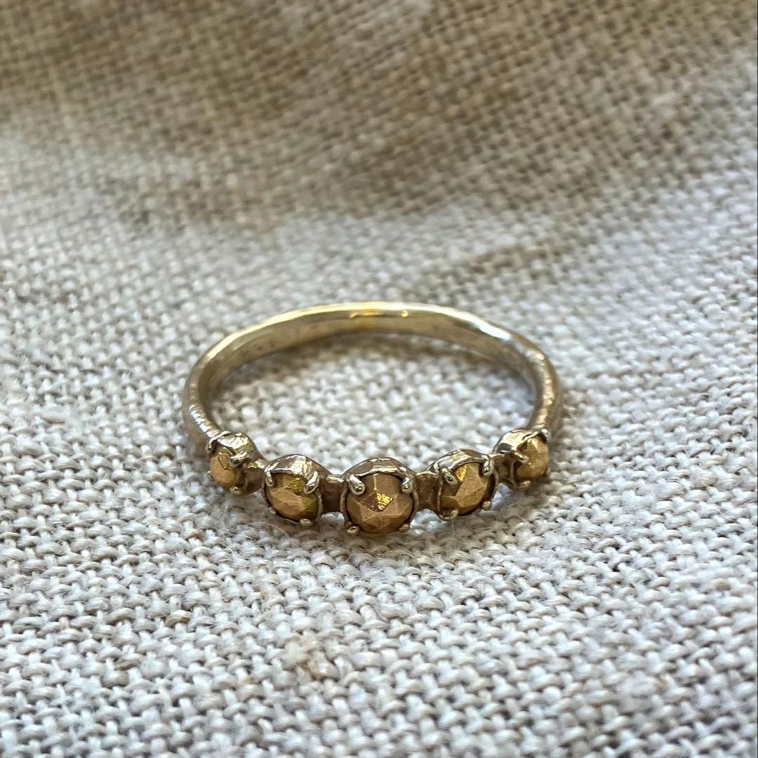 noguchiゴールドビーズデザインリング noguchi BIJOUX ノグチビジュー | マドリガル公式サイト - MADRIGAL