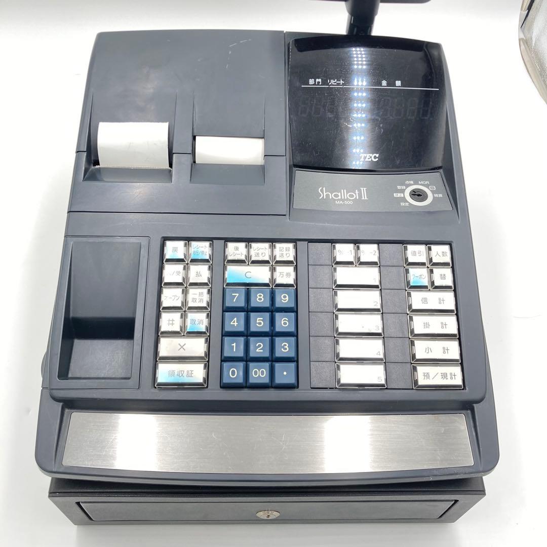 東芝テック 電子レジスター MA-500 shallotⅡ レジ 動作確認済 - メルカリ