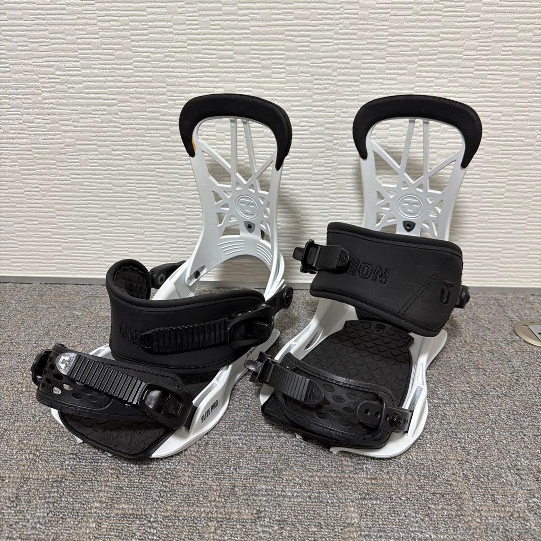 UNION スノーボードビンディング ホワイト UNION BINDING UNION ユニオン バインディング TRILOGY トリロジー