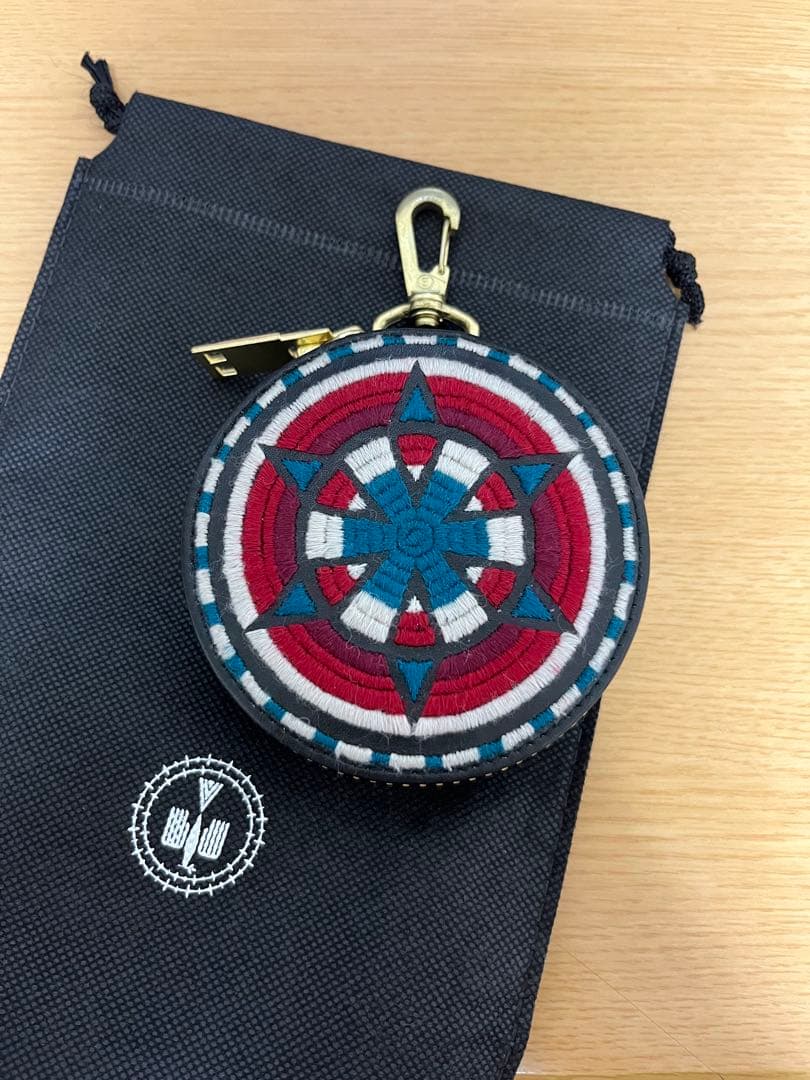 black means ケース el conductorH - x blackmeans leather coin case (MULTI) / ブラック