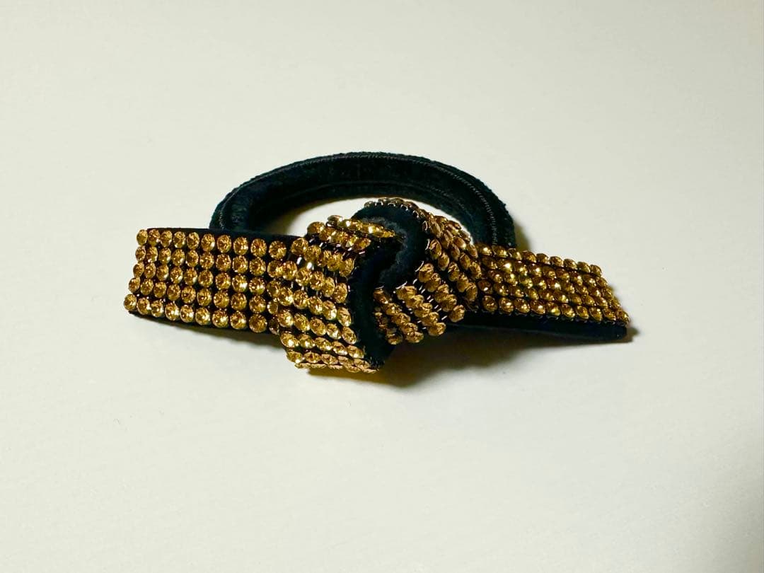 acca リボンゴム　ゴールド シャインリボンゴムタッグゴールド-1 / 10個 | ラッピング,リボン,カラ