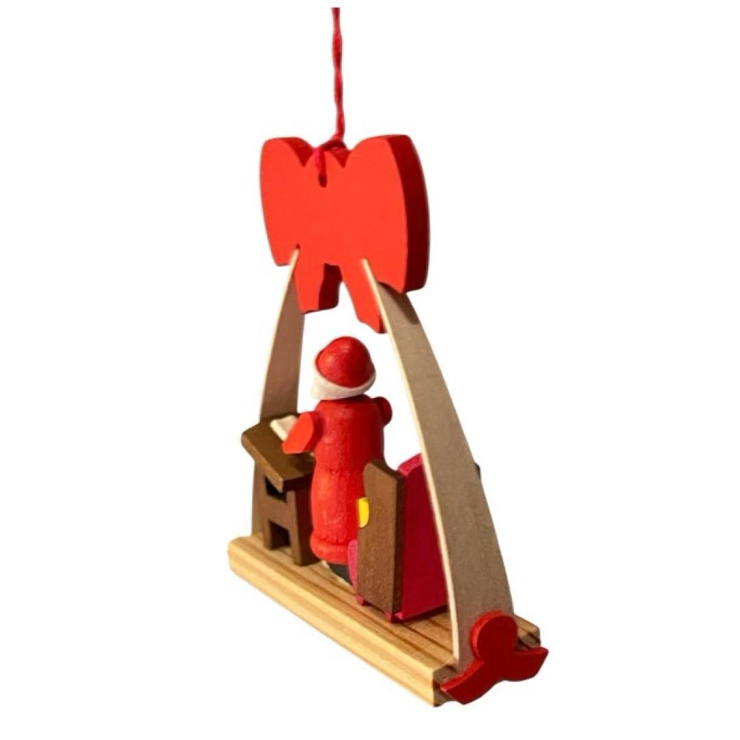 Graupner（グラウプナー社） 木製サンタクロースオーナメント 北欧