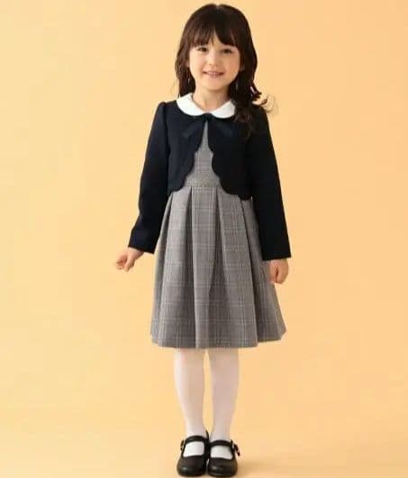 ビームスミニ　セレモニーワンピース BEAMS mini（ビームスミニ）の「BEAMS mini / セレモニー ワンピース+