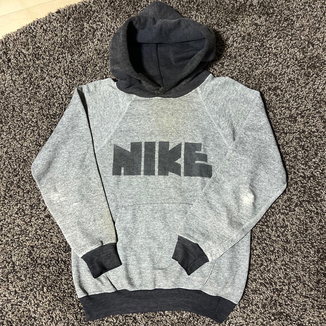 茶々丸 70s ゴツナイキ オレンジスウォッシュ 染み込み ヴィンテージ 中古・古着通販】NIKE (ナイキ) 70's ゴツナイキ ビンテージ 4連