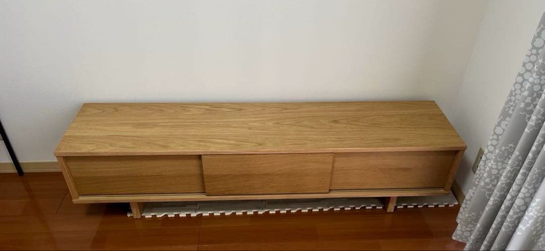 y　無印良品 オーク材 ＡＶラック テレビボード 無印良品 MUJI テレビボード オーク材 AVラック 薄型 AVボード テレビ