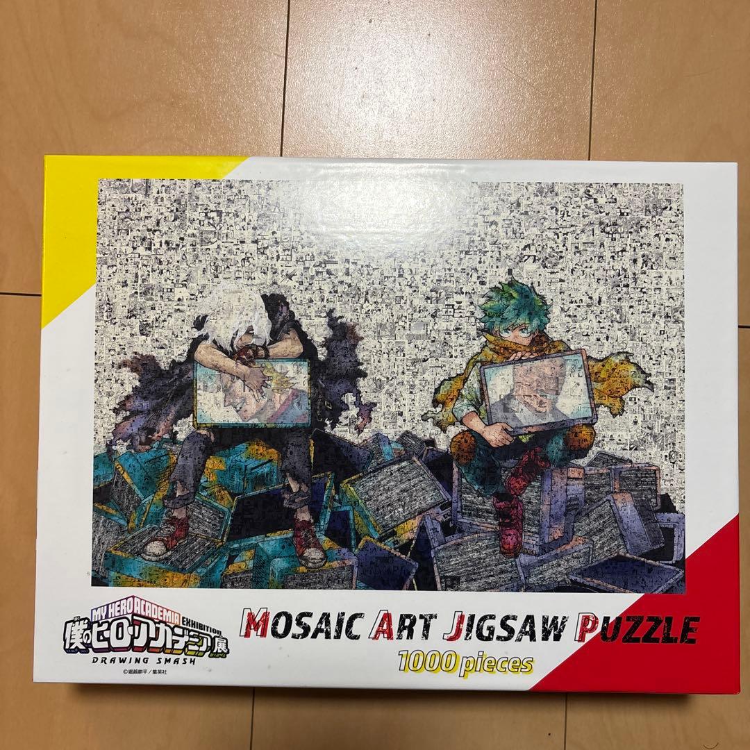 僕のヒーローアカデミア モザイクアートジグソーパズル 1000ピース 僕のヒーローアカデミア モザイクアートパズル 1000ピース 原画展