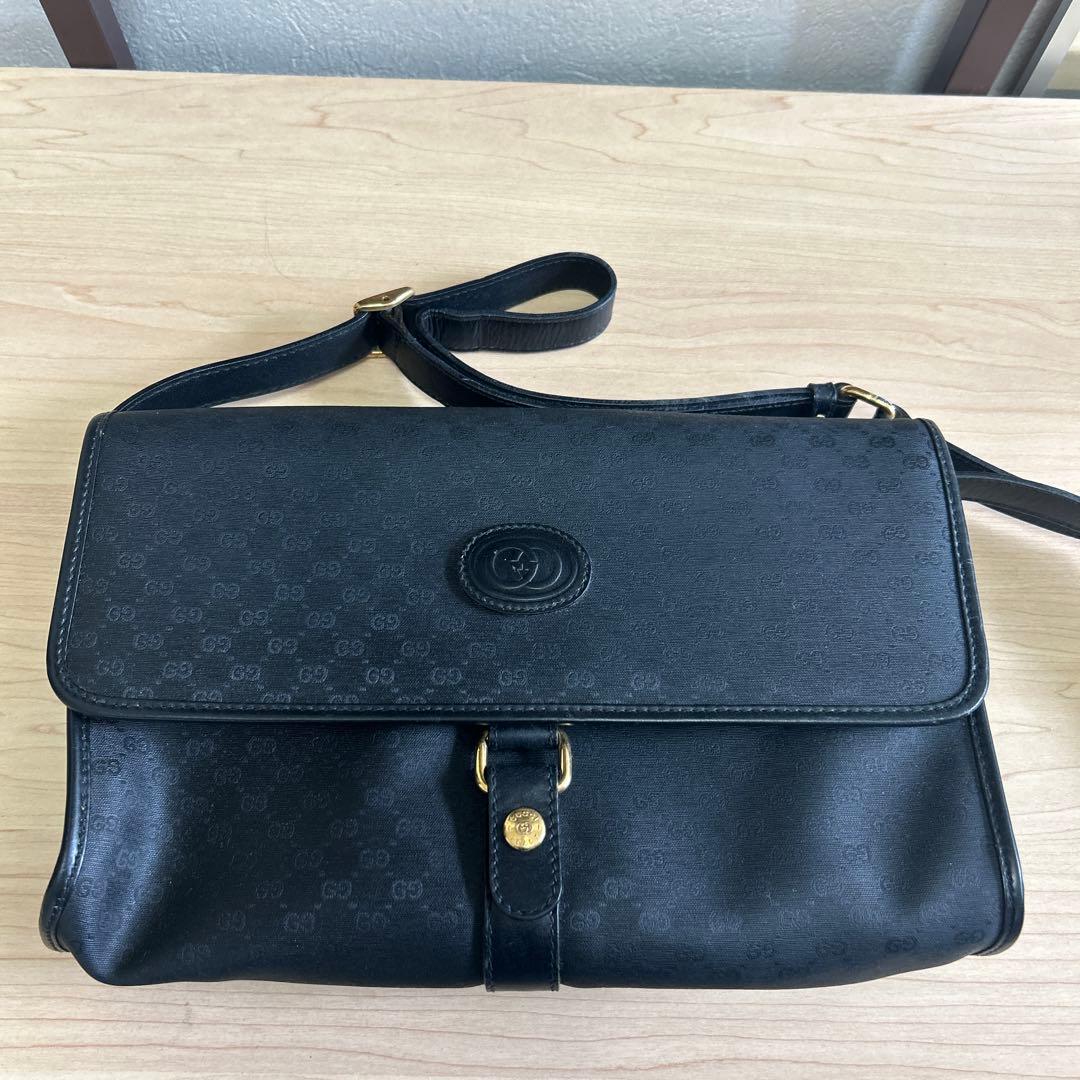 Gucci ブラック レザー メッセンジャーバッグ Gucci ジャンボ GG メッセンジャーバッグ ミニ | ブラック | FARFETCH JP