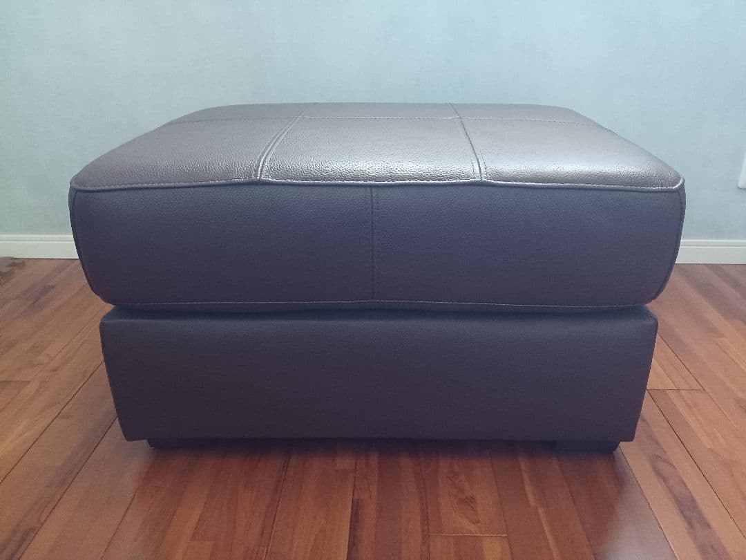※まぁちゃん　sofit オットマン 本革 ブラウン まぁちゃん様専用 sofit オットマン 本革 ブラウン - メルカリ