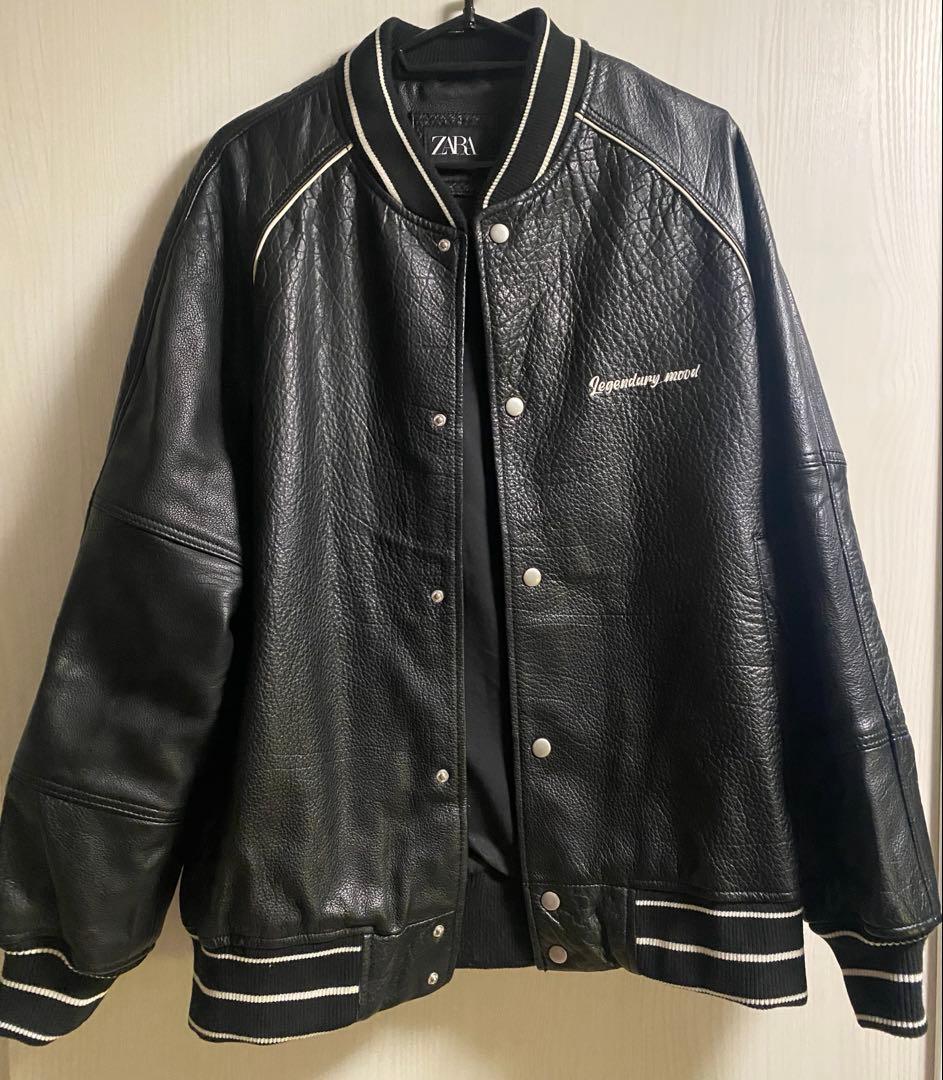 ZARA ブラック スタジャン 水牛 - メルカリ