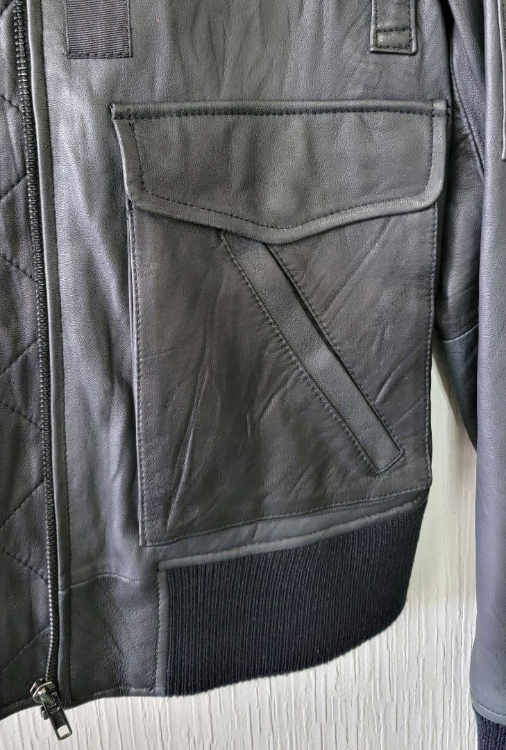 DUPREレザージャケットラム子羊革