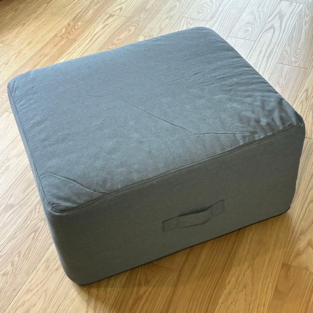 IKEA VITHÄLLヴィトヘル マットレス／プーフ かため グレー イケア（IKEA） マットレス プーフ かため ヴィースレ グレー 80x200cm