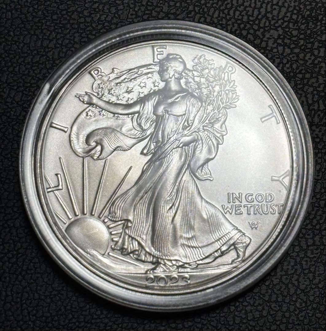 アメリカン・シルバーイーグル（ウォーキング・リバティ）2023年 銀貨 楽天市場】2025年 純銀1オンス 銀 「アメリカ イーグル銀貨 プリヴィ
