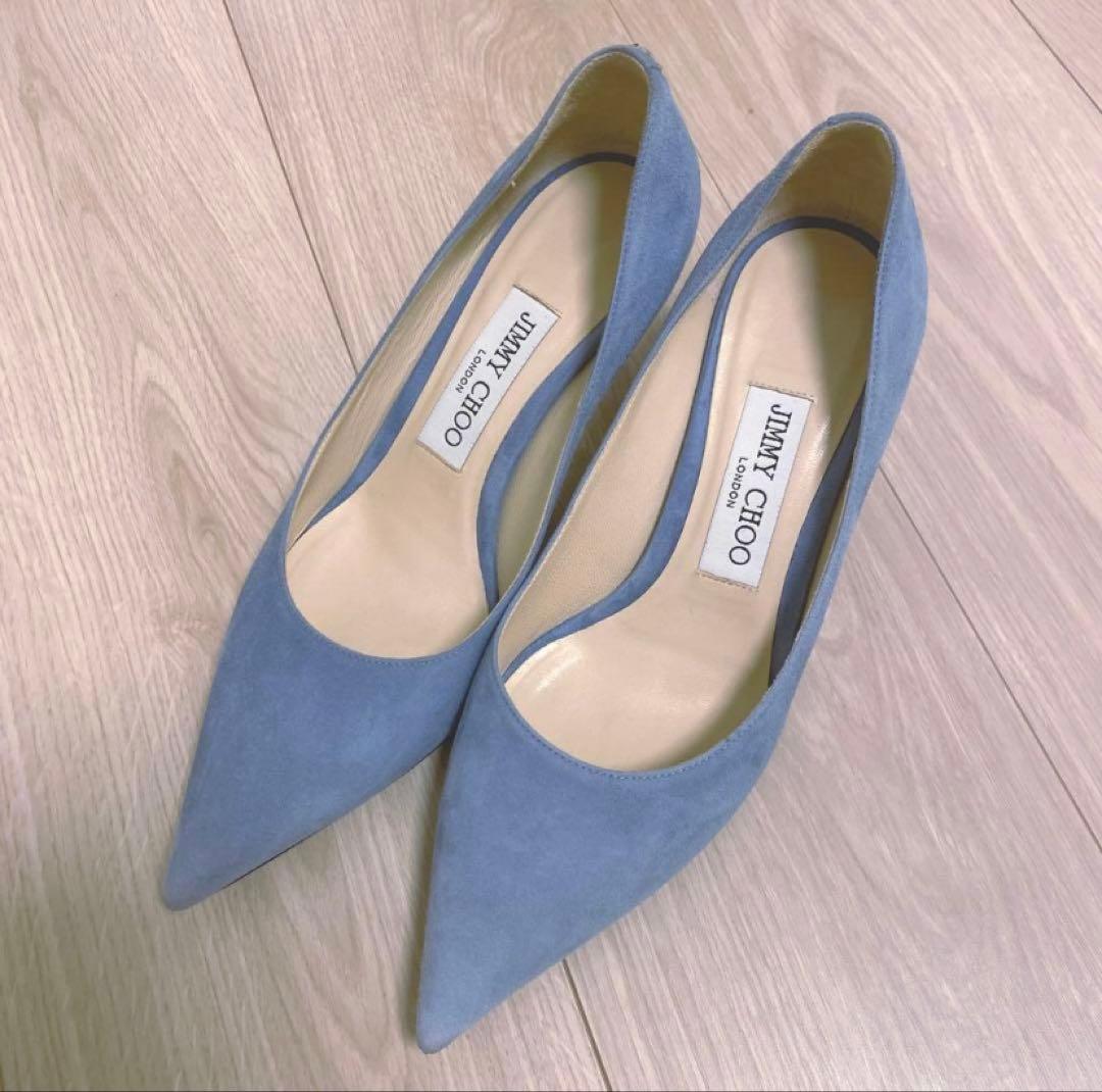 ジミーチュウ　romy 60 23.5センチ Black Kid Leather Pointy Toe Pumps | Romy 60 | Pre Fall 16 | JIMMY