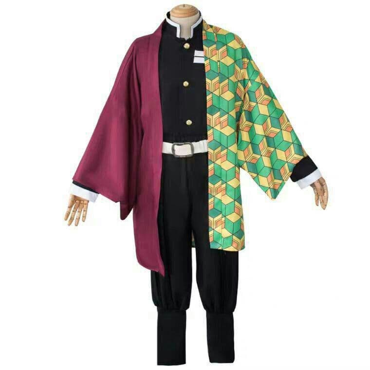 新品 鬼滅の刃 冨岡義勇 コスプレ衣装 ウィッグ 日輪刀セット - メルカリ