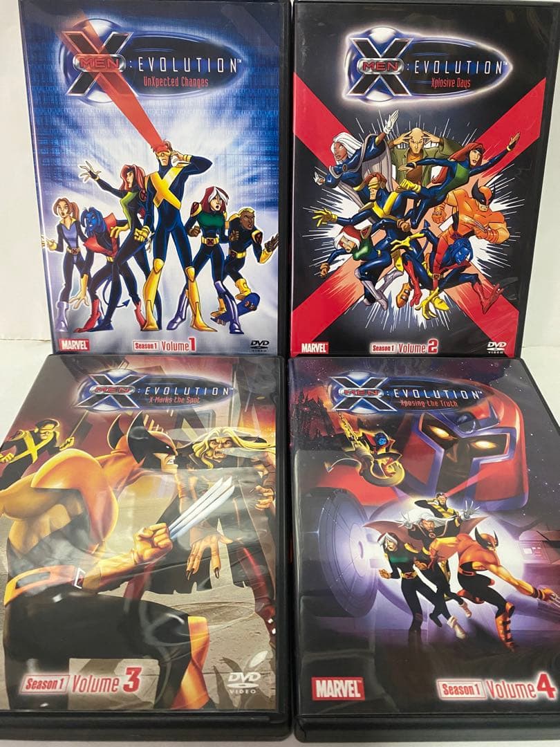 X-MEN: エボリューション　ファースト・シーズン　全4巻セット X-men Evolution Season One - Etsy