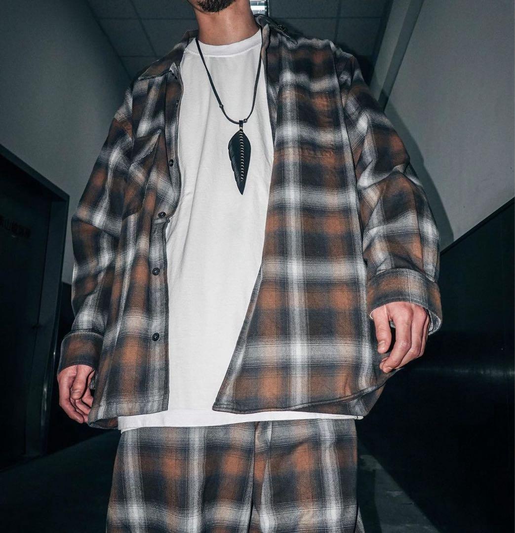 SSZ RAPOMBRE CHECK パンツ シャツ 上下セットbeams - メルカリ