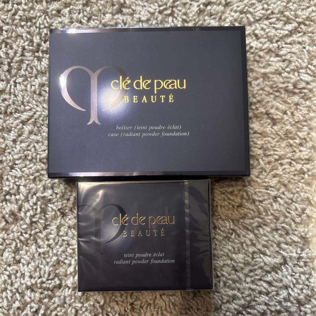 クレ・ド・ポー ボーテ タンプードル エクラ オークル10 ケースレフィルセット cle de peau BEAUTE（クレ ド ポー ボーテ） 【2024年7月リニューアル