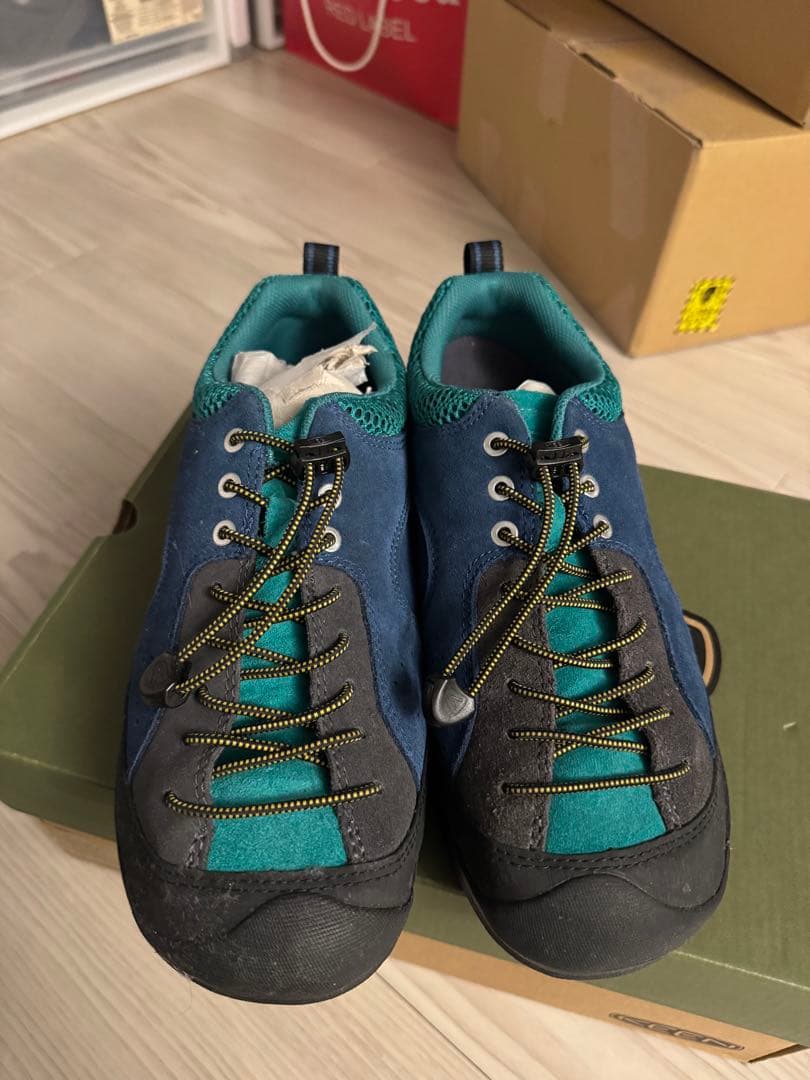 keen ジャスパー ロックス エスピー スニーカー 27.5cm グリーン