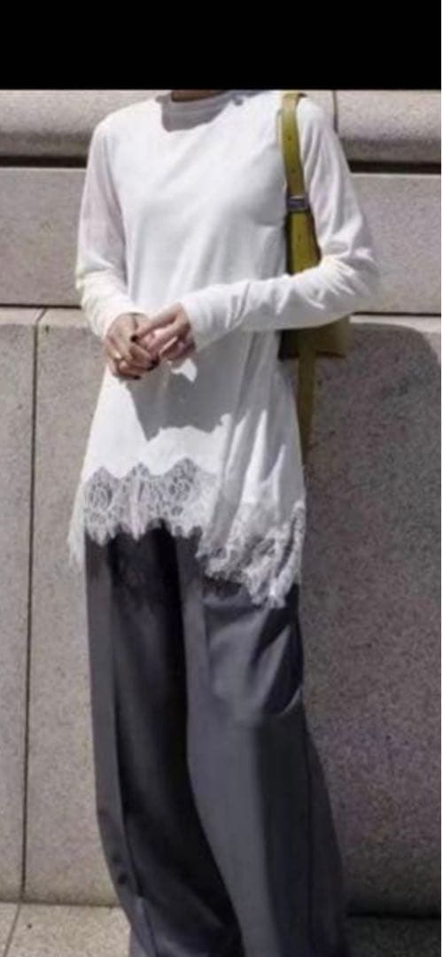 machatt ヘムレースロンT ホワイト 正規品 ヘムレースロンT | MACHATT ONLINE STORE