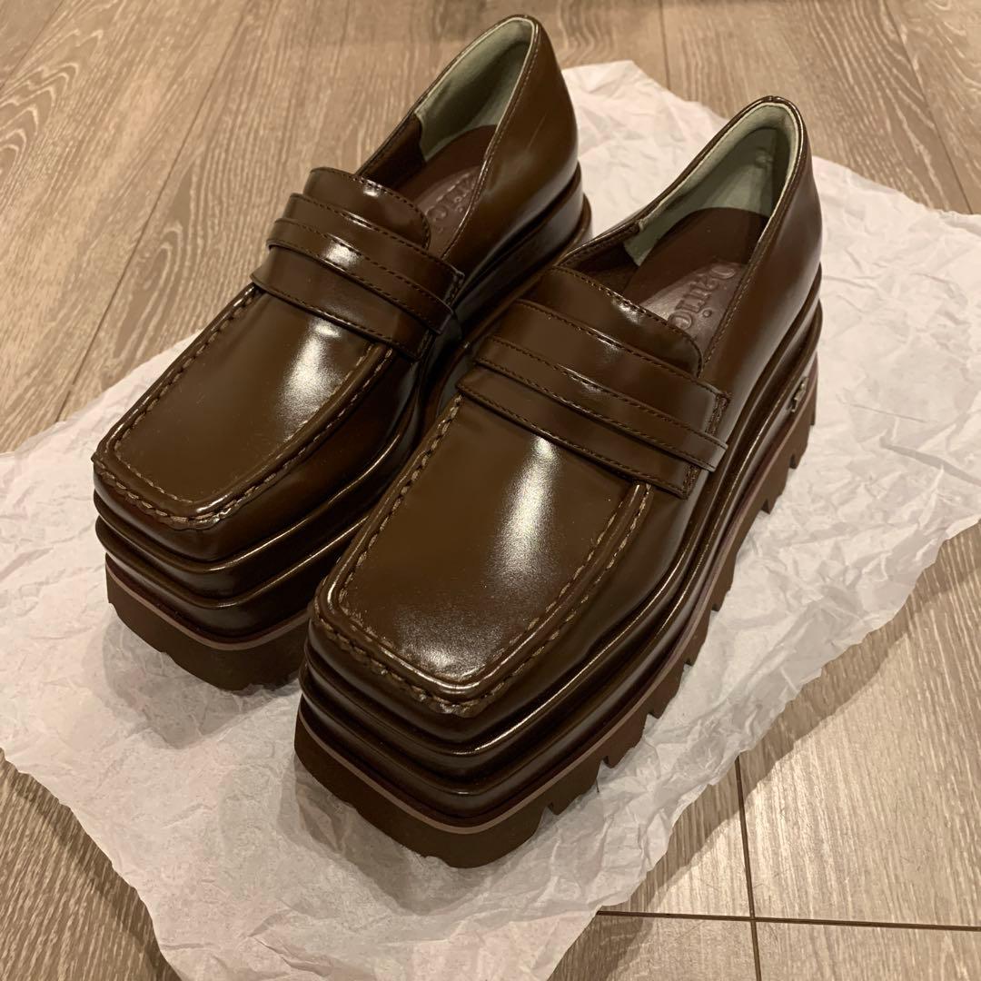 Darich プラットフォームローファー ダーリッチ Darich プラットフォームローファー （ブラック） -靴