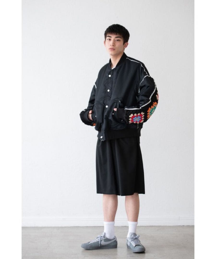 DISCOVERED MA-1 サイズ3 DISCOVERED（ディスカバード） ma1 ma-1 CROCHET SLEEVE MA-1 メンズ