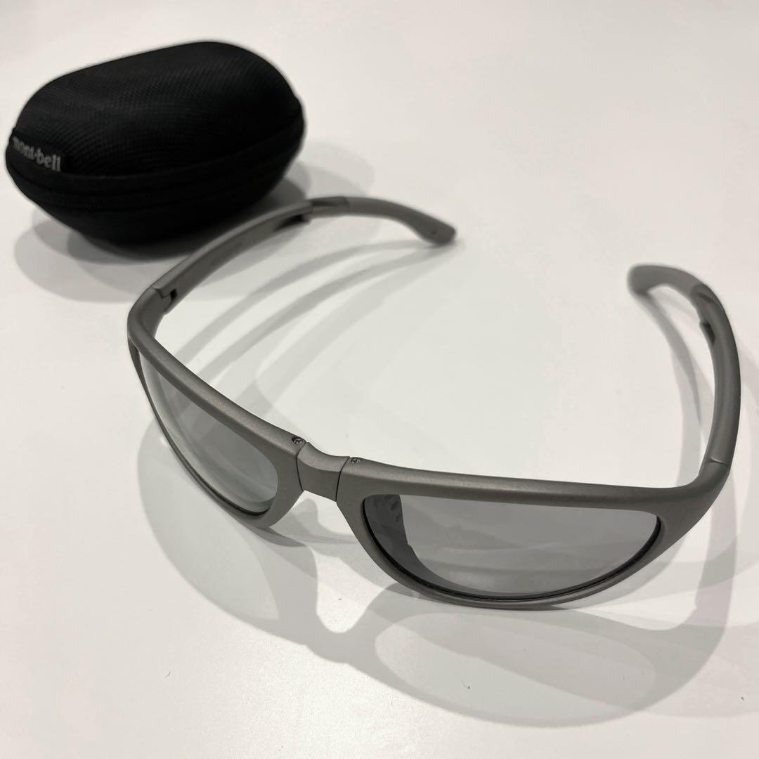 モンベル トレッキンググラス シルバー 新品未使用】 モンベル トレッキンググラス サングラス シルバー