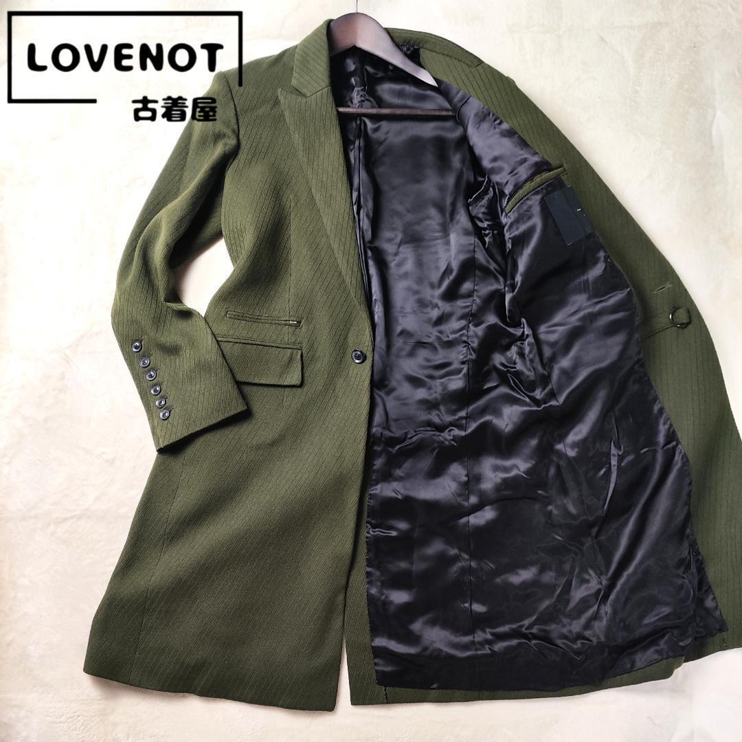 美品　kirov　DOUBLE BELTS CHESTER COAT　緑　1　S il_1080xN.6410098359_99ji.jpg