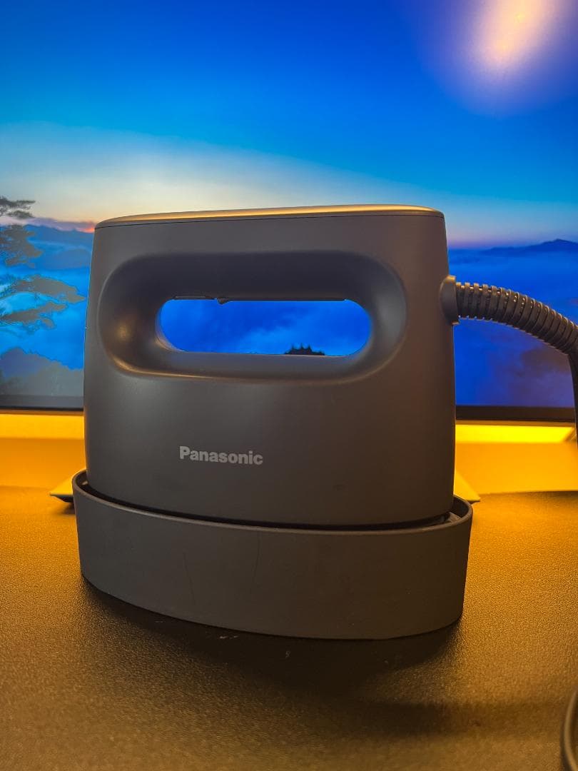 【本日23時まで限定】NI-FS70A-K カームブラック パナソニック NI-FS70A-K 衣類スチーマー カームブラック|エディオン