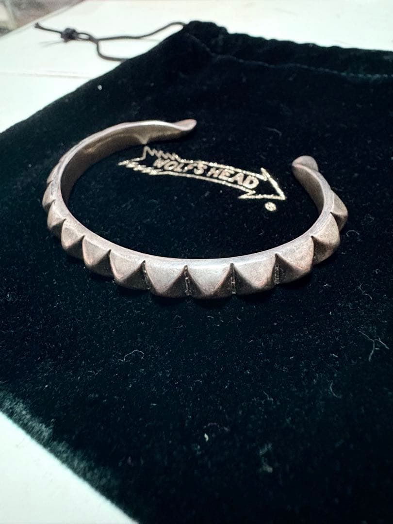 もりちゃんWOLF'S HEAD ウルフズヘッド　バングル　ブレスレット もりちゃん様専用WOLF'S HEAD ウルフズヘッド バングル ブレスレット