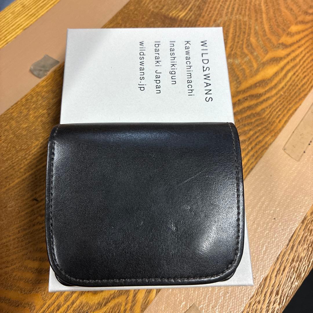 WILDSWANS ワイルドスワンズ カーサCASA FGB/BK フルグレイン WILD SWANS（ワイルドスワンズ）CASA（カーサ）コンパクトウォレット